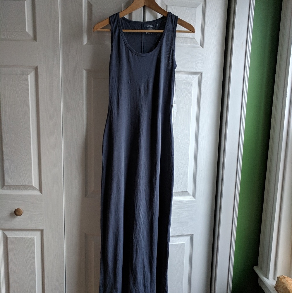 NWT Pact racer-back cotton maxi dress XS